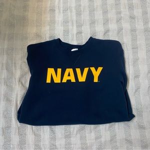 SOFFE Navy Sweatshirt Size Large